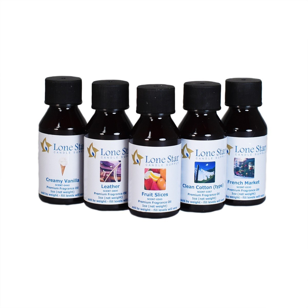 Candle Fragrance Oil Sample Pack of 10 Delicious Scents just $35