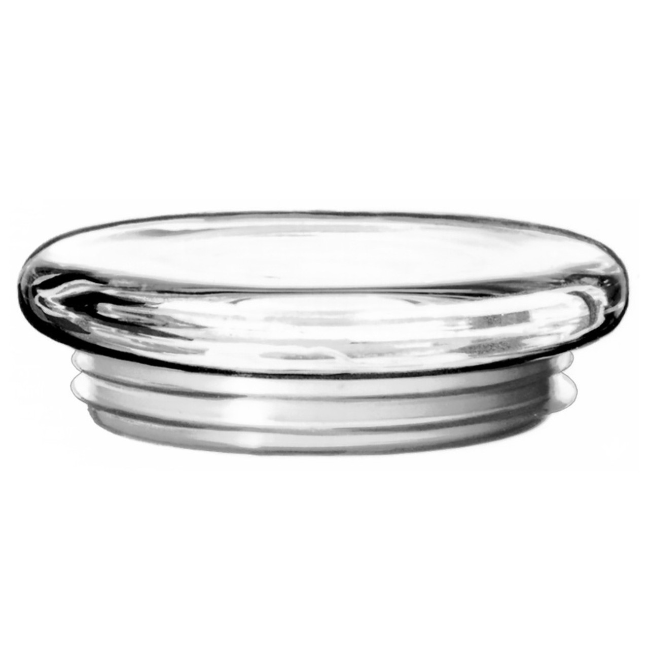 Libbey Glass Flat lid (X-Large) - Lone Star Candle Supply