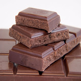 Stacked squares of milk chocolate on a bar — scent inspiration for Milk Chocolate fragrance oil