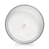 Libbey Tumbler HB Rocks 13.25oz candle with paraffin wax, single wick, top-down view