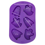 Ghost Silicone Mold - 6 Cavity