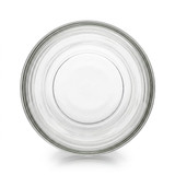 Smooth Sided Jelly Jar 8oz, empty, top-down view