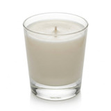 Libbey Tumbler HB Rocks Old Fash 13oz candle with soy wax, single wick, angled view