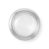 Libbey Storage Jar 22oz, empty, top-down view