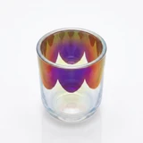 Iridescent Tumbler 10.5oz, empty, angled view