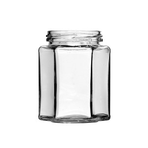 Hexagon Jar 9oz