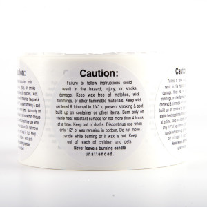 Warning/Caution Labels (Large Container)