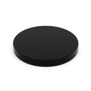 Black Flat Metal Lid (Medium)