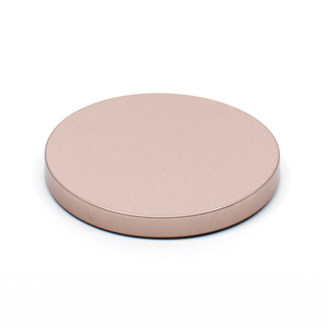 Rose Gold Flat Metal Lid (Medium)