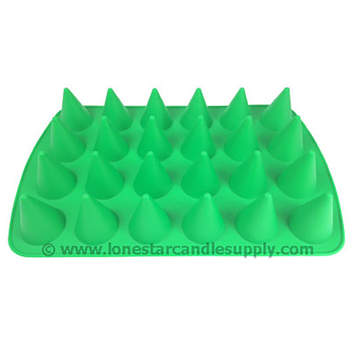 Square Silicone Mold - 24 Cavity - Lone Star Candle Supply