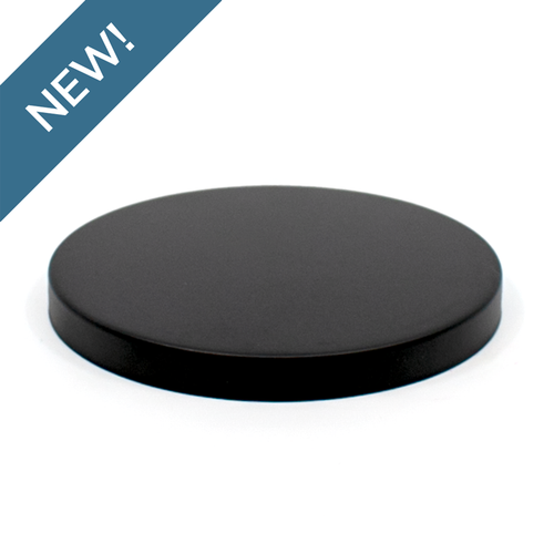 Halo Matte Black Metal Lid
