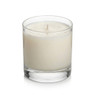Libbey Tumbler HB Rocks 8oz candle with soy wax, single wick, angled view
