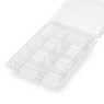 Clamshell Molds, empty, angled view