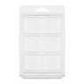 Clamshell Molds (Large), empty, top-down view