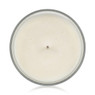 Libbey Status Jar 21oz candle with soy wax, single wick, top-down view