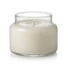 Libbey Storage Jar 15oz candle with soy wax, single wick, angled view