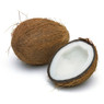 Whole coconut and a white-fleshed half coconut — scent inspiration for Coconut fragrance oil
