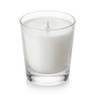 Libbey Tumbler HB Rocks Old Fash 13oz candle with paraffin wax, single wick, angled view