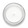 Mason Jar 16oz candle with paraffin wax, single wick, top-down view