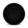 Solara 3-Wick Tumbler Matte Black, empty, top-down view
