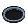 Halo Matte Black Metal Lid