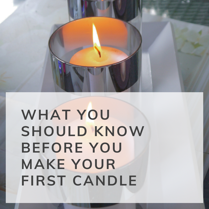 This article goes over important information you need to know before you get started making candles.