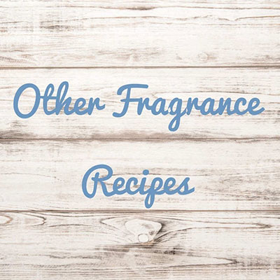 This is a collection of fragrance recipes that did not fit in any of the other outlined categories.