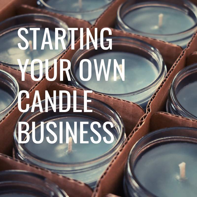 This article talks about how to get your candle making business started, along with a list of things you'll need to consider when creating your business plan.