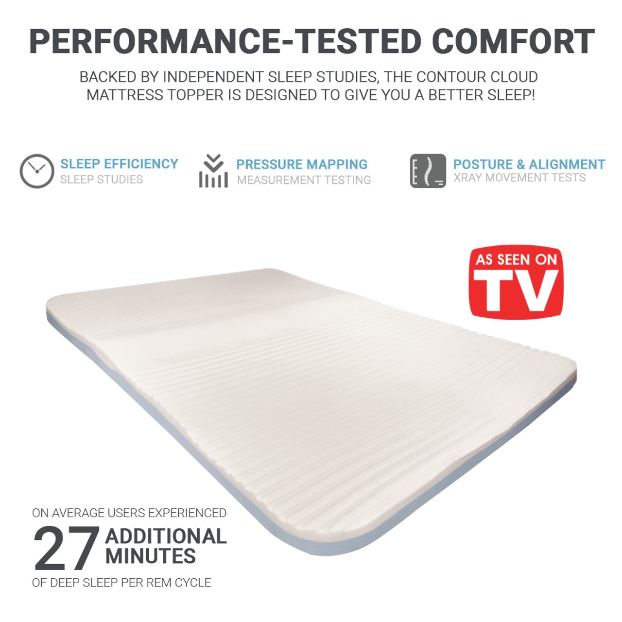 contour cloud mattress pad