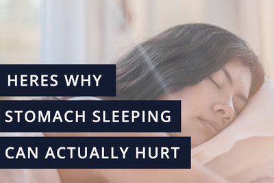 Here's Why Stomach Sleeing Can Actually Hurt