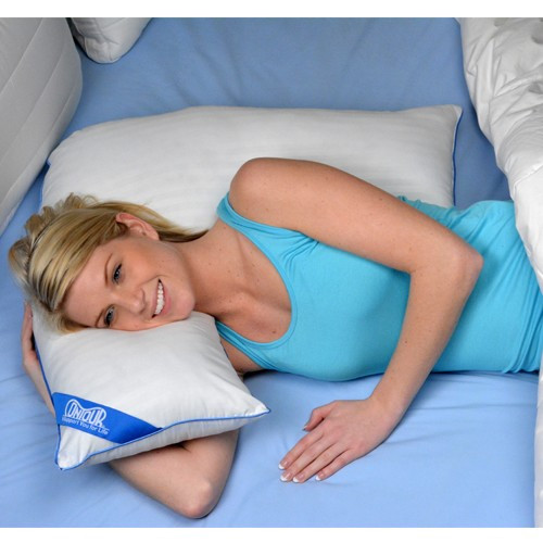 l shaped side sleeper pillow