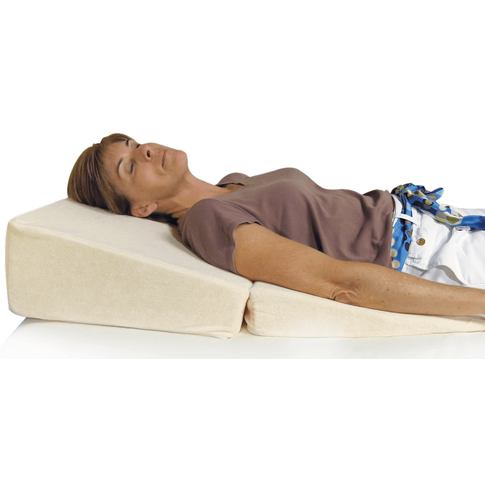 comfort memory foam contoured acid reflux