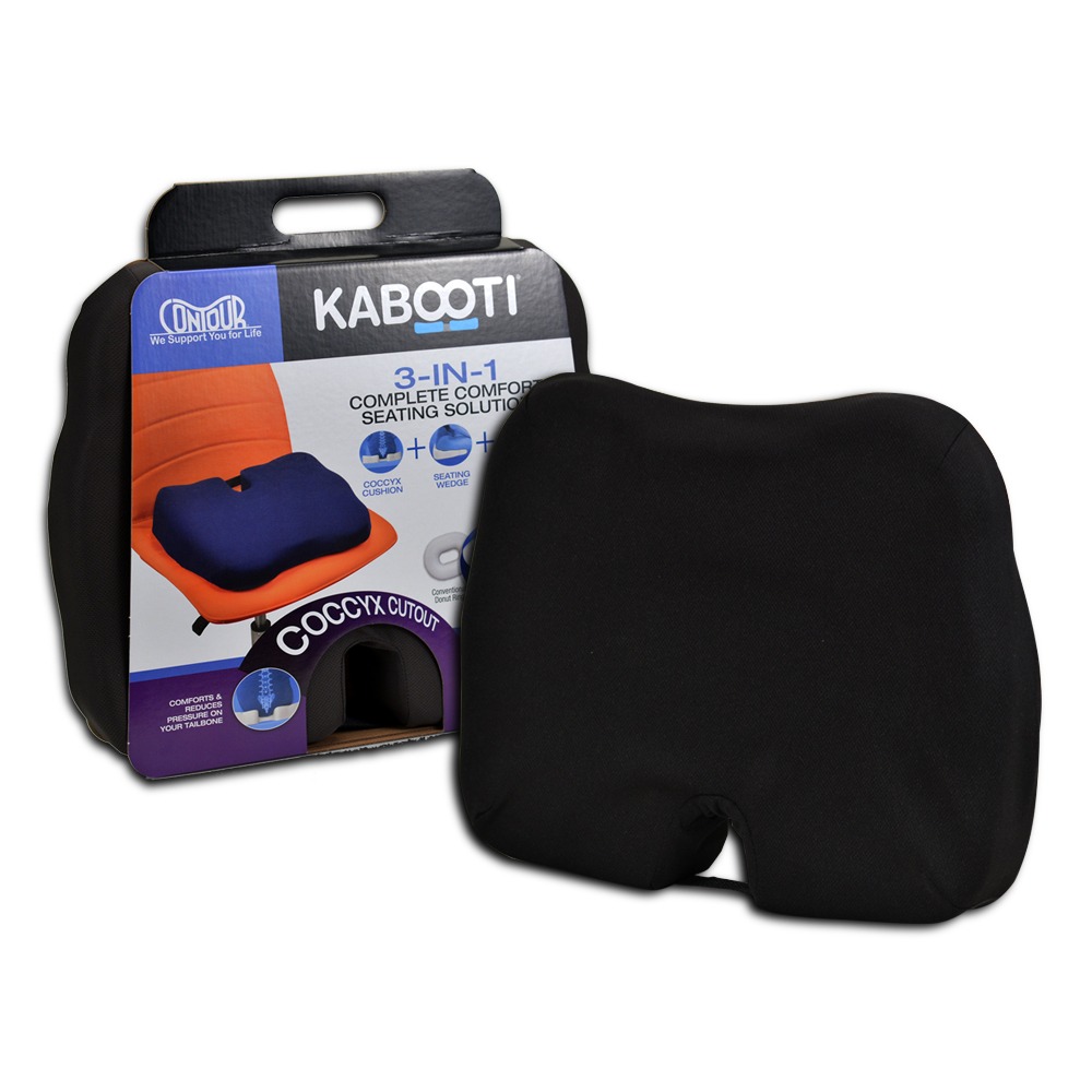 Contoured Seat Cushion with Cloth 'Turnout-Tough' Cover