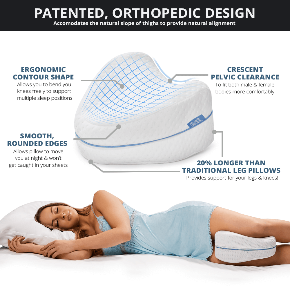 Contour Legacy Leg Pillow for Side Sleepers