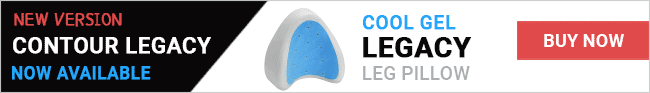 Check Out our NEW Contour Legacy Leg Pillow with Cooling Comfort