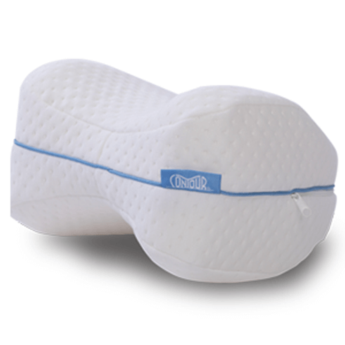 Contour Legacy Leg & Knee Foam Support Pillow - Soothing Pain Relief for  Sciatica, Back, HIPS, Knees, Joints - As Seen on TV