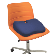 Kabooti foam donut cushion can be used in any chair at home, in the office, on a plane or in the car