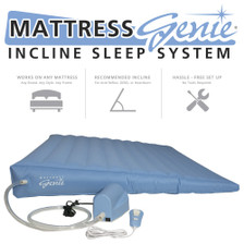 Acid Reflux Relief Bed Wedge, Mattress Genie Incline Sleep System