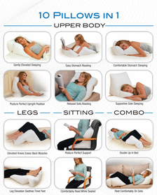 Use the Flip Pillow in multiple positions