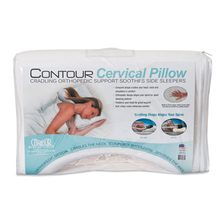 Cervical bed pillow packaging