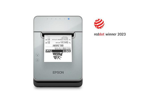 Epson C31CJ52011 TM-L100 Liner-Free Thermal Label Printer w/ USB Type-A 2.1 A Port  C31CJ52011