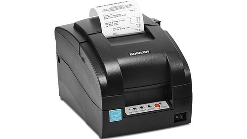 BIXOLON SRP-275III Black Impact Receipt Printer w/ Serial/USB/Cutter | SRP-275IIICOSG  SRP-275IIICOSG