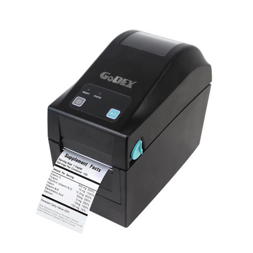 Godex DT200+ 2-Inch Wide 203 dpi, 6 IPS Desktop Direct Thermal Printer with USB/LAN  011-D20F0L-A00 Godex DT200+ 2-Inch Wide 203 dpi, 6 IPS Desktop Direct Thermal Printer with USB/LAN  011-D20F0L-A00