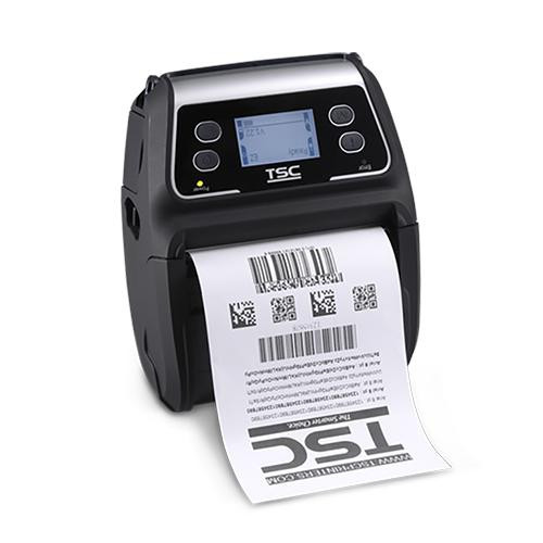 TSC Alpha-40L  4" Label/Receipt Mobile Printer with Peeler, Bluetooth 4.2, WiFi | A40L-A001-1001  A40L-A001-1001