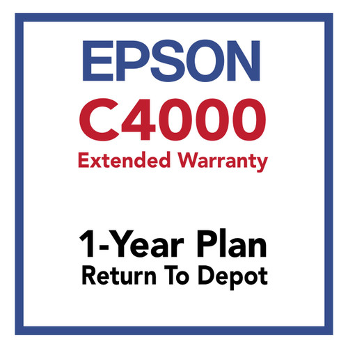 Epson CW-C4000 Extended Warranty Depot Repair 1-Year Plan  EPPCWC4000R1