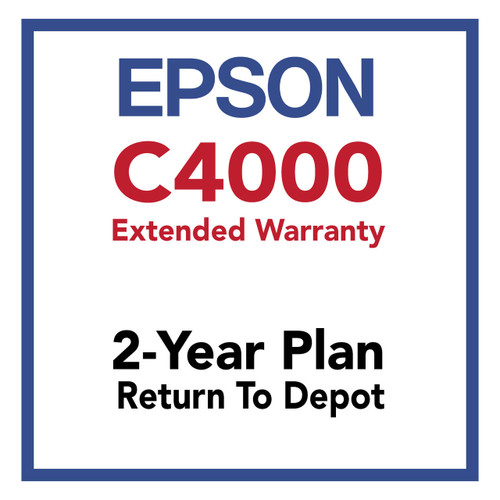 Epson CW-C4000 Extended Warranty Depot Repair 2-Year Plan  EPPCWC4000R2