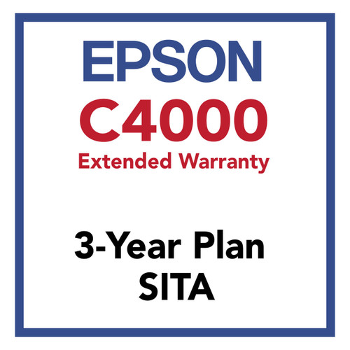 Epson CW-C4000 Extended Warranty SITA 3-Year Plan  EPPCWC4000SITA3