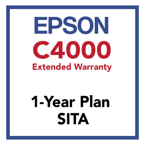 Epson CW-C4000 Extended Warranty SITA 1-Year Plan  EPPCWC4000SITA