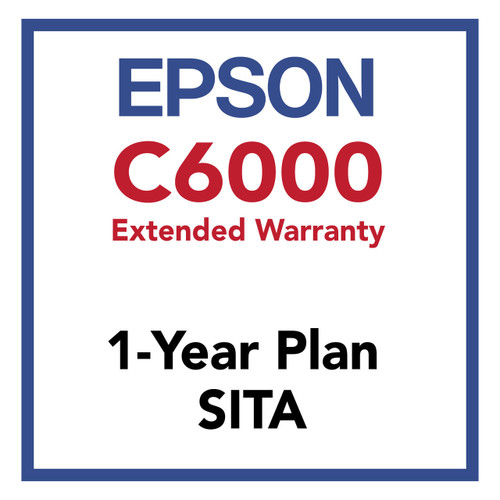 Epson CW-C600 One Year SITA Warranty  EPPCWC6000SITA