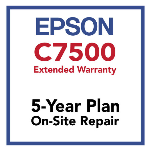 Epson TM-C7500 Extended Warranty On-Site Repair 5-Year Plan  EPPCWC7500S5